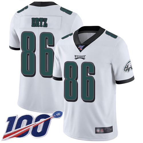 Men Philadelphia Eagles #86 Zach Ertz White Vapor Untouchable NFL Jersey Limited Player Season Football->philadelphia eagles->NFL Jersey
